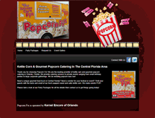 Tablet Screenshot of popcornfix.com